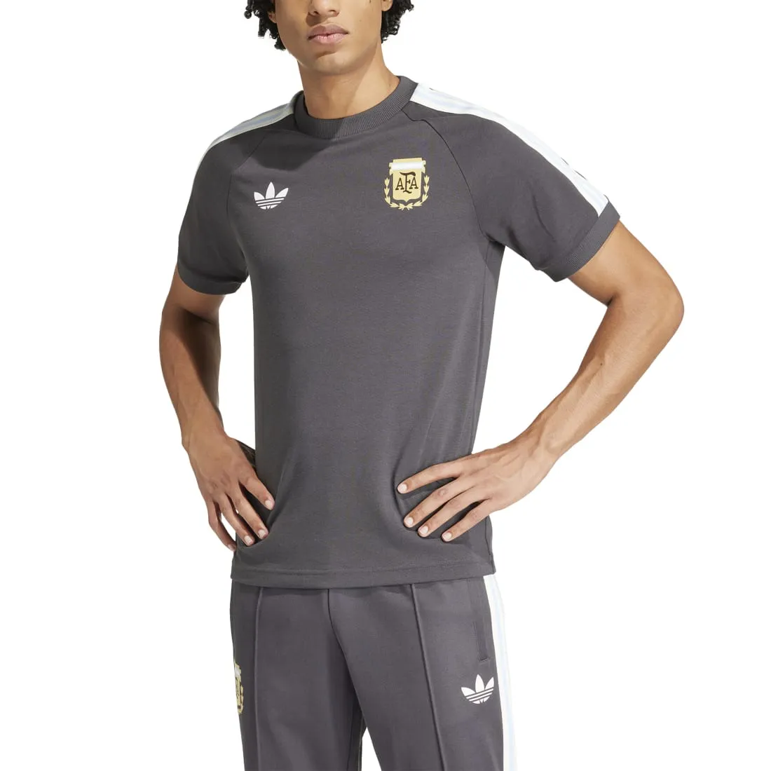 Adidas Argentina Beckenbauer Men's Tees BLACK