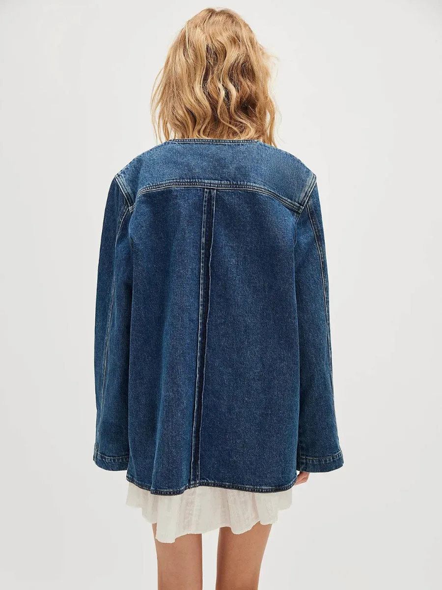 All Set Relaxed Denim Jacket