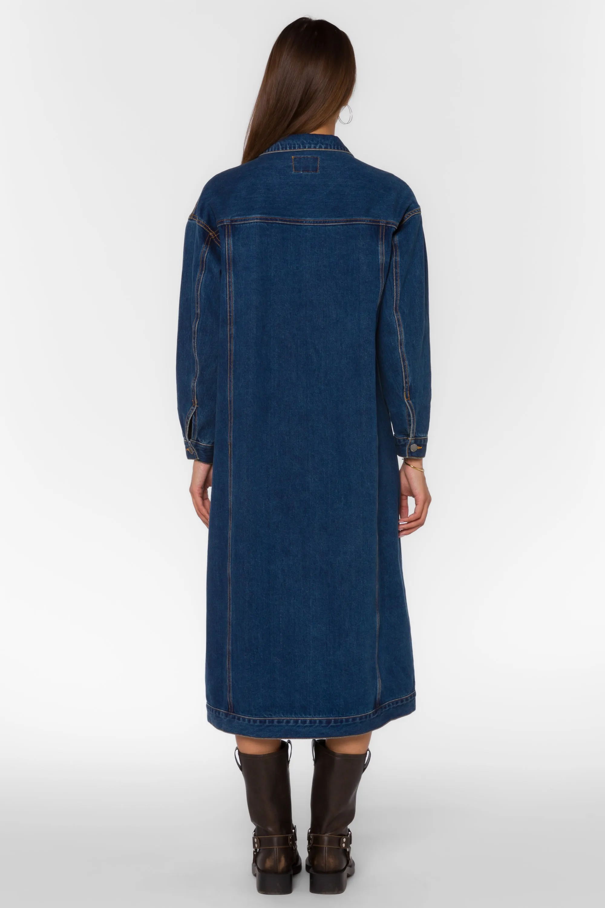 Arden Denim Shirtdress