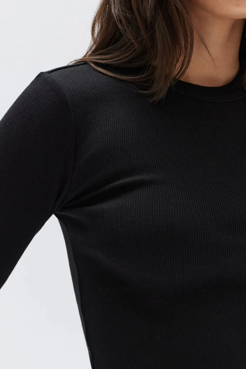 Assembly Label - Miana Organic L/S Tee - True Black
