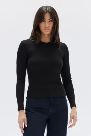 Assembly Label - Miana Organic L/S Tee - True Black