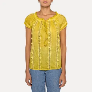 Astrid  Glamping Lace Blouse