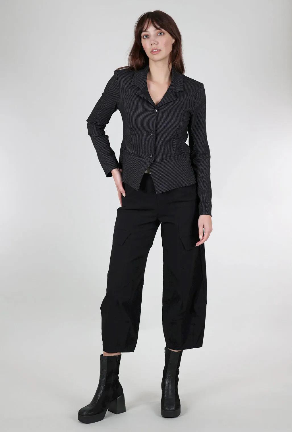 Atlantis Jacket, Black Stripe