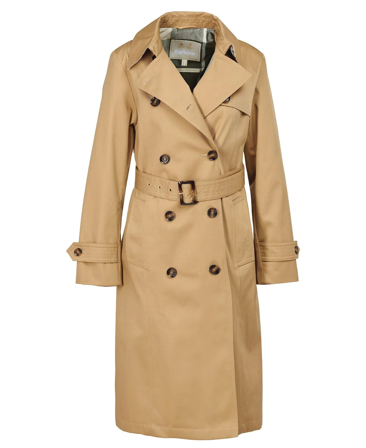 BARBOUR Greta Trench Coat STONE