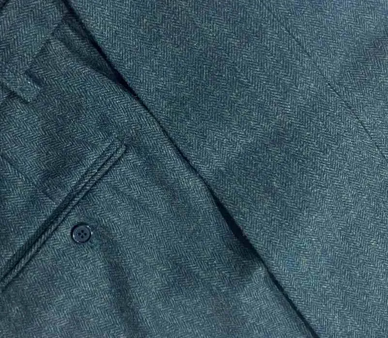 Blinder Green Tweed Trousers
