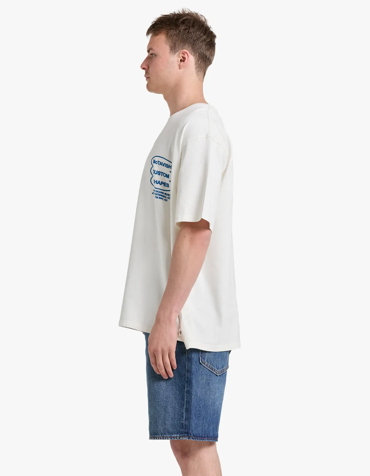 Boxy Tee - White