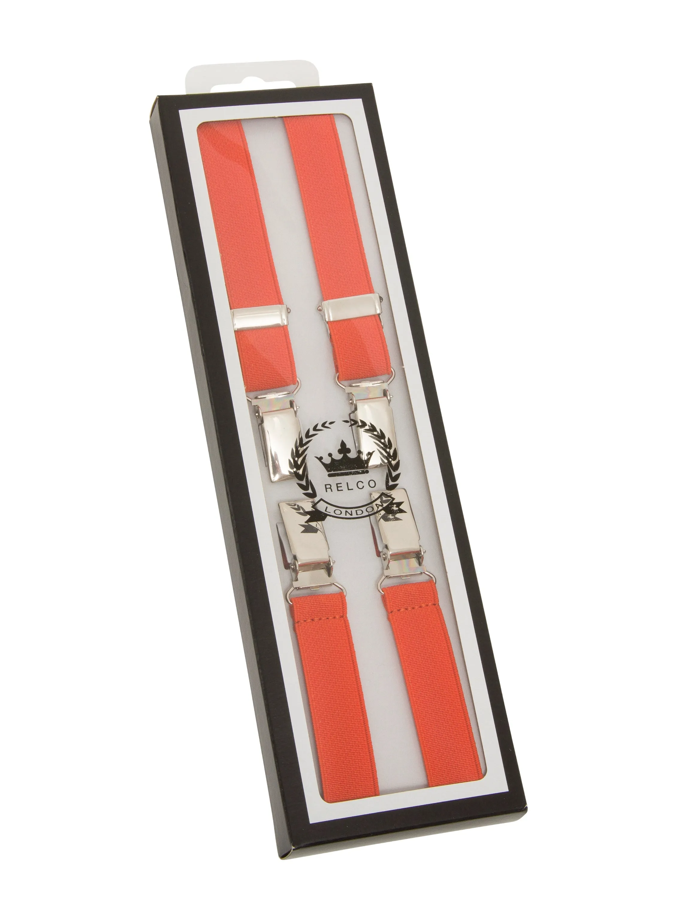 Braces with Buckles - Orange