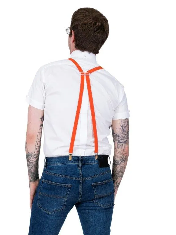 Braces with Buckles - Orange