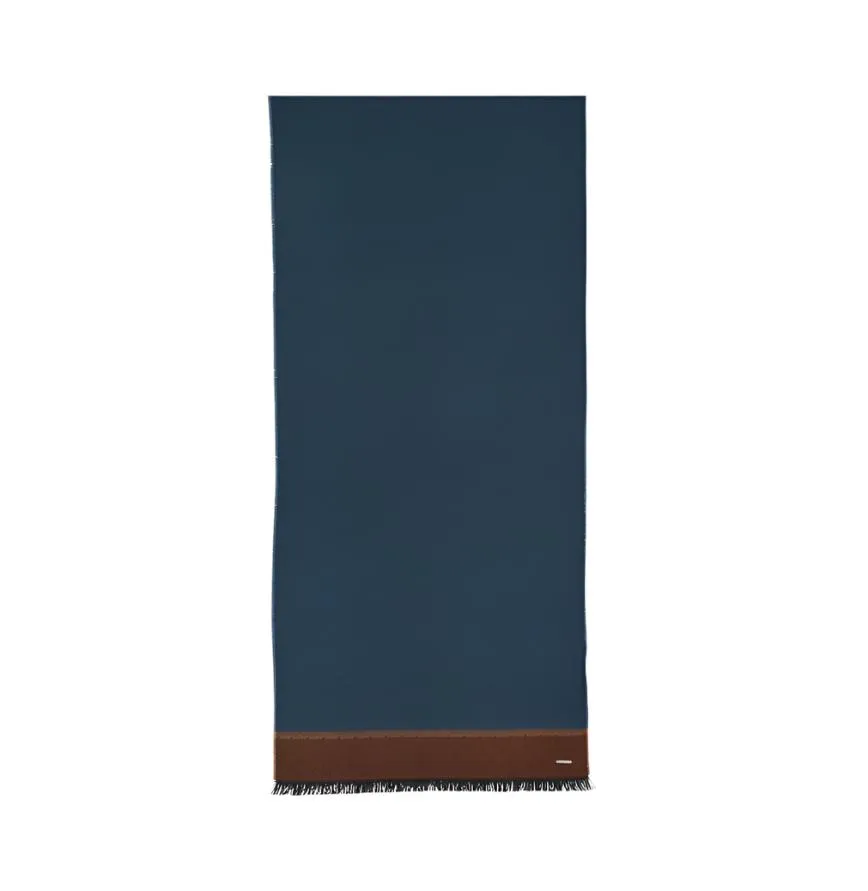 Bugatti Mens Scarf 630314 Navy