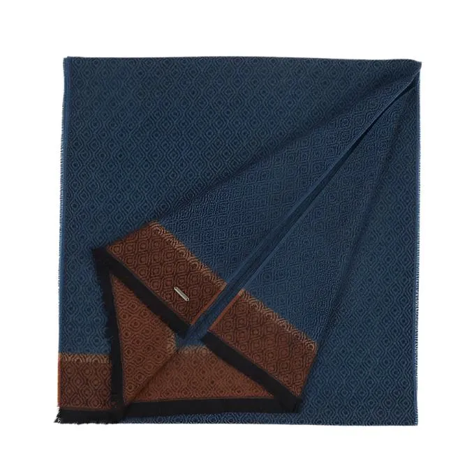 Bugatti Mens Scarf 630314 Navy
