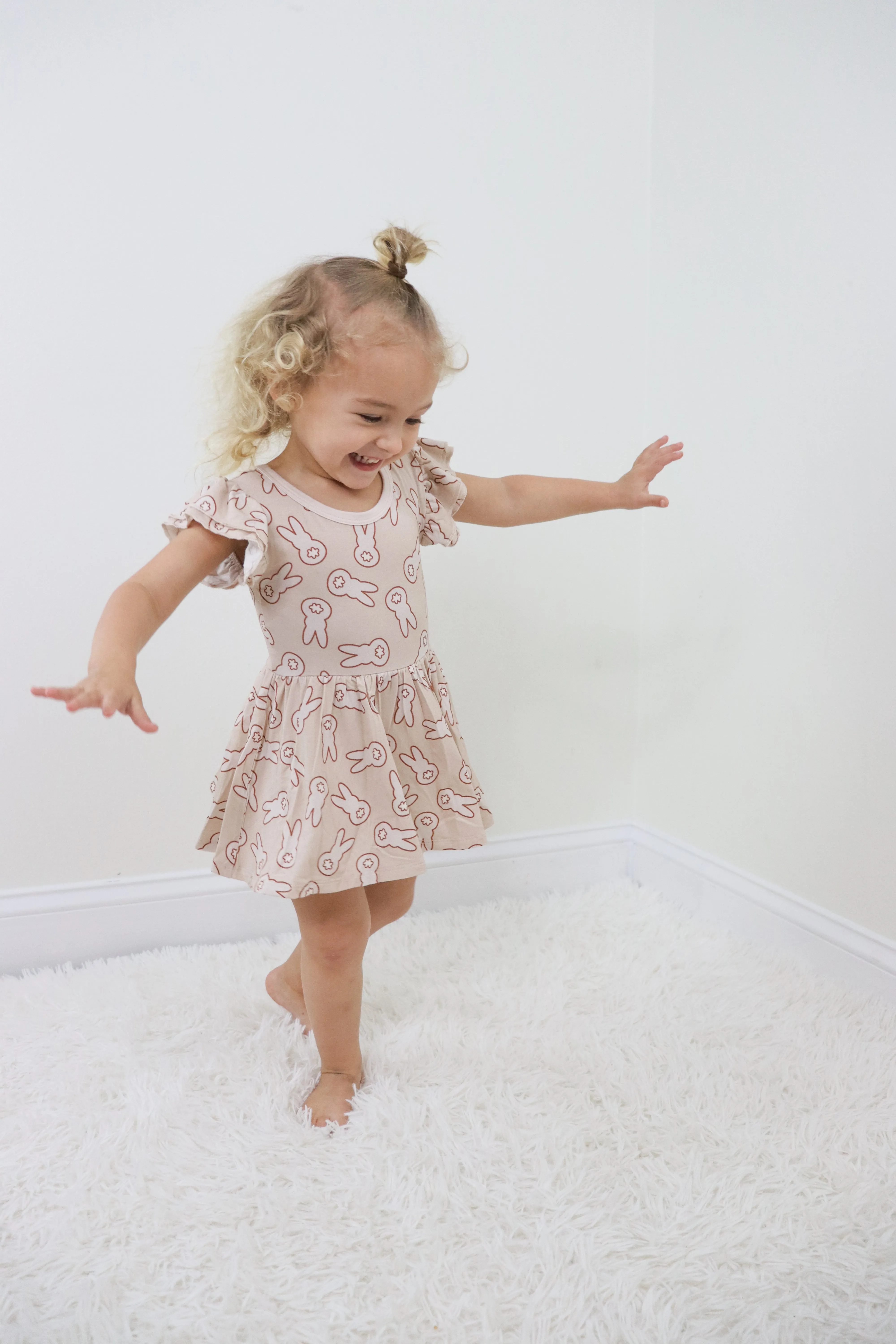 BUNNY TAILS DREAM BODYSUIT DRESS