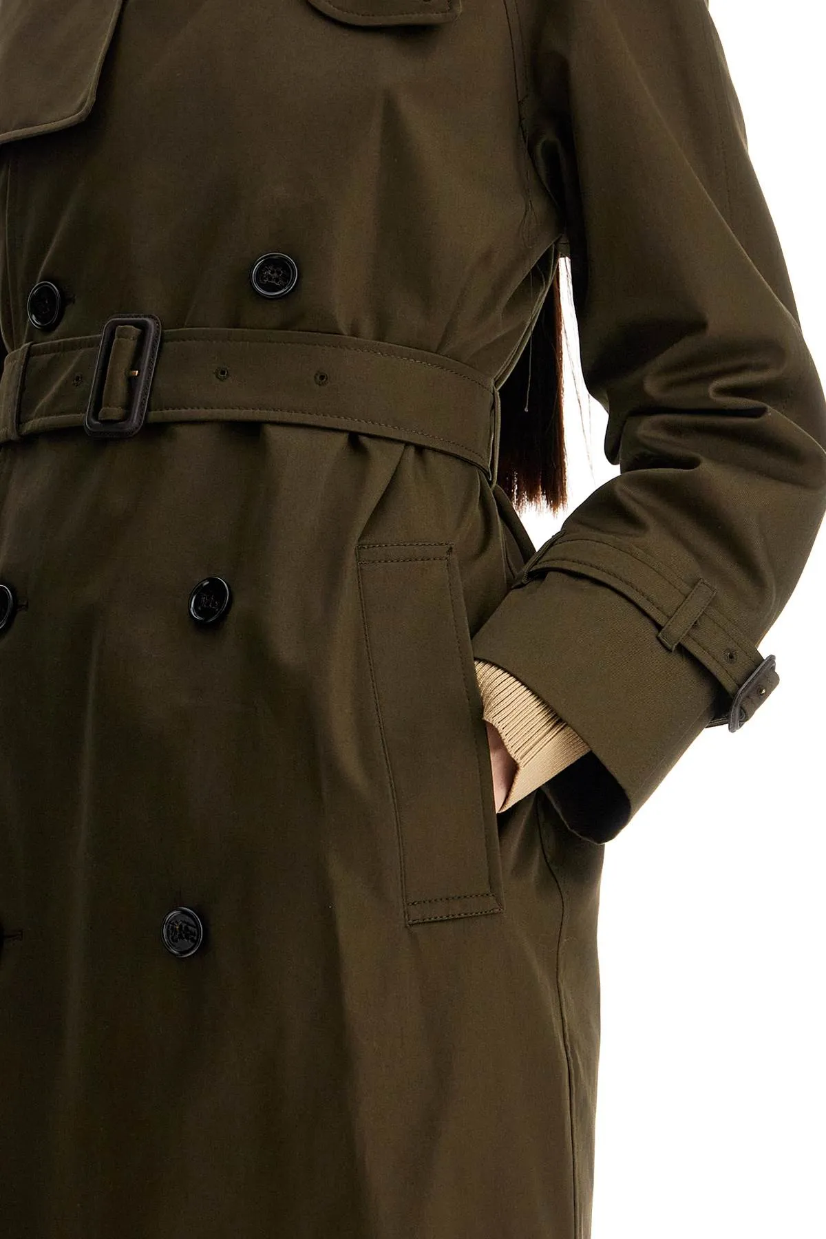 BURBERRY Trench Doppiopetto Con Cintura