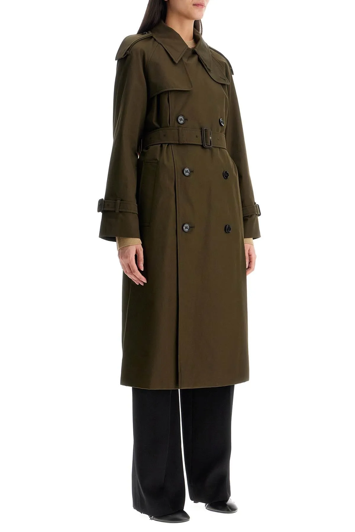 BURBERRY Trench Doppiopetto Con Cintura