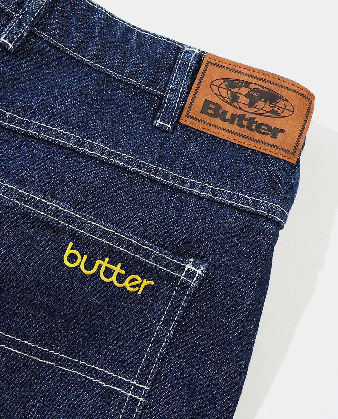 Butter Goods - Alpine Denim Jeans - Raw Indigo