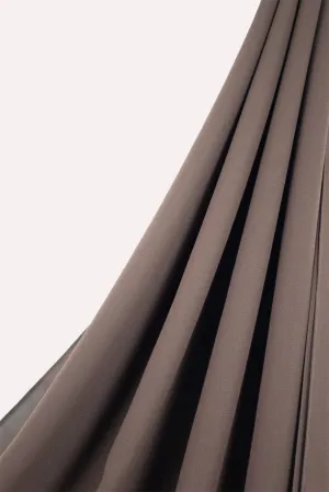 Classic Square Chiffon Hijab - Fossil