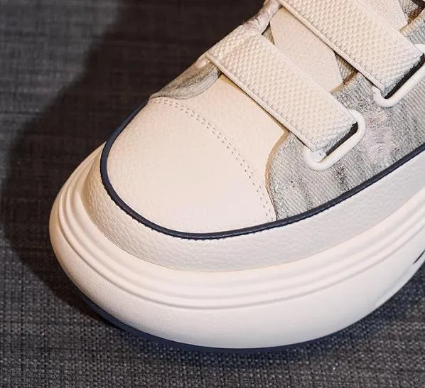 Denim Canvas Velcro Versatile Shoes