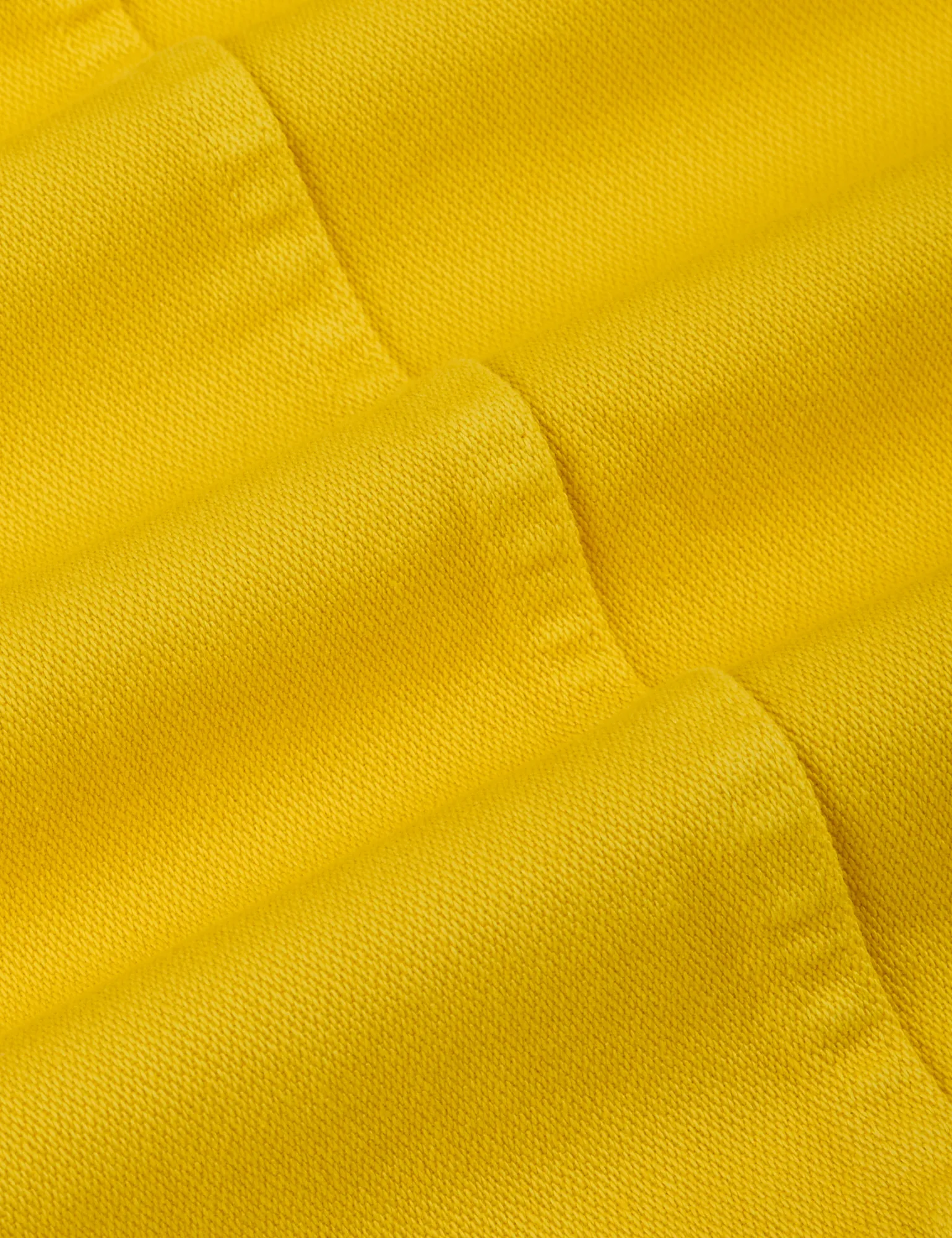 Denim Work Jacket - Golden Yellow