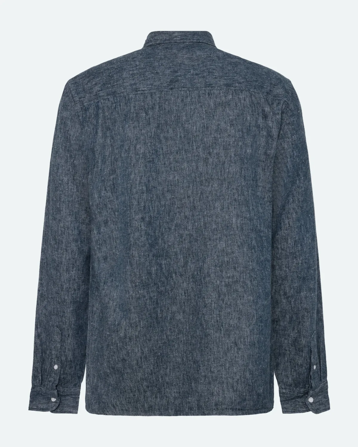Douglas linen denim shirt 4128 - Sky Captain