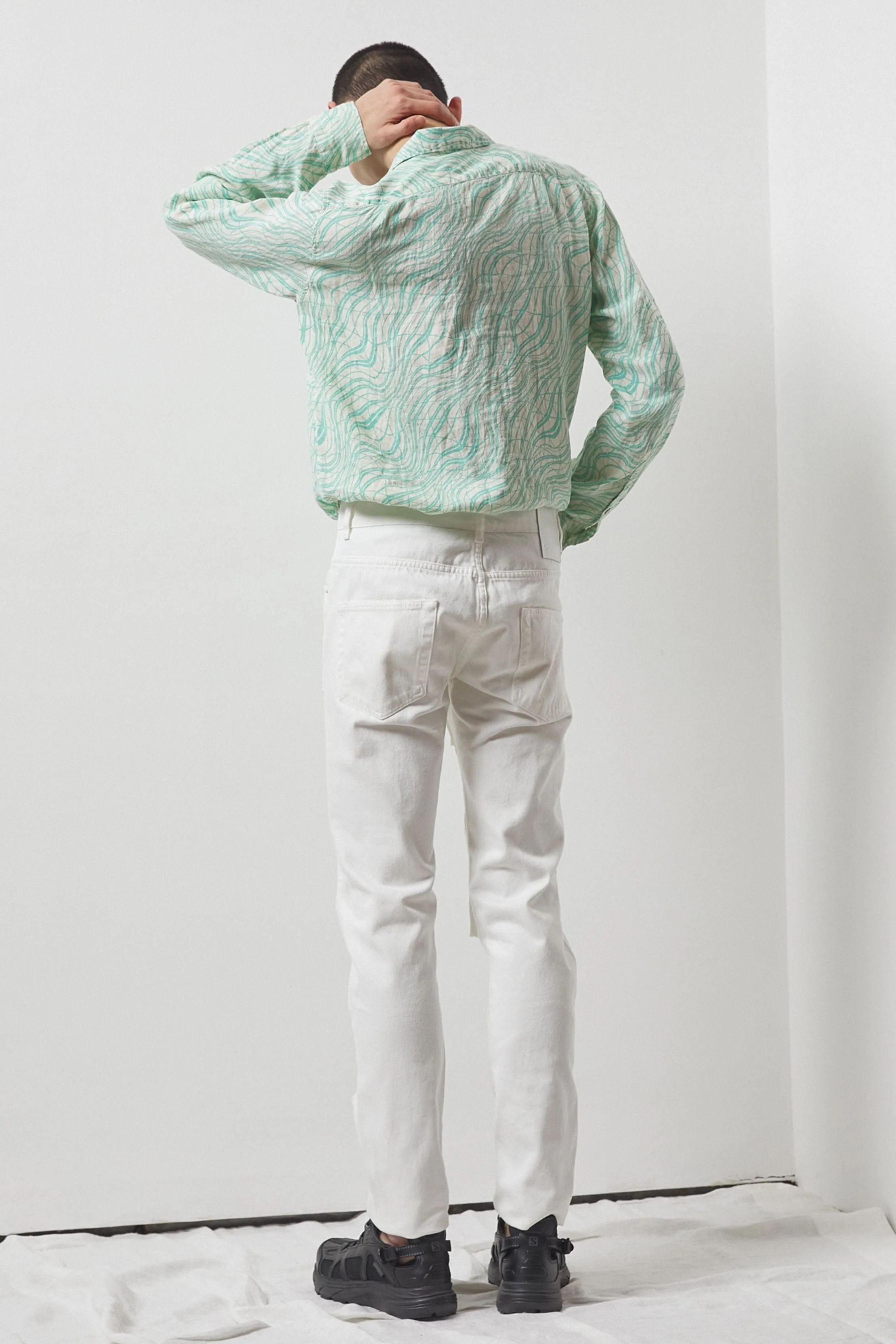 Epsom Green Printed Shirt