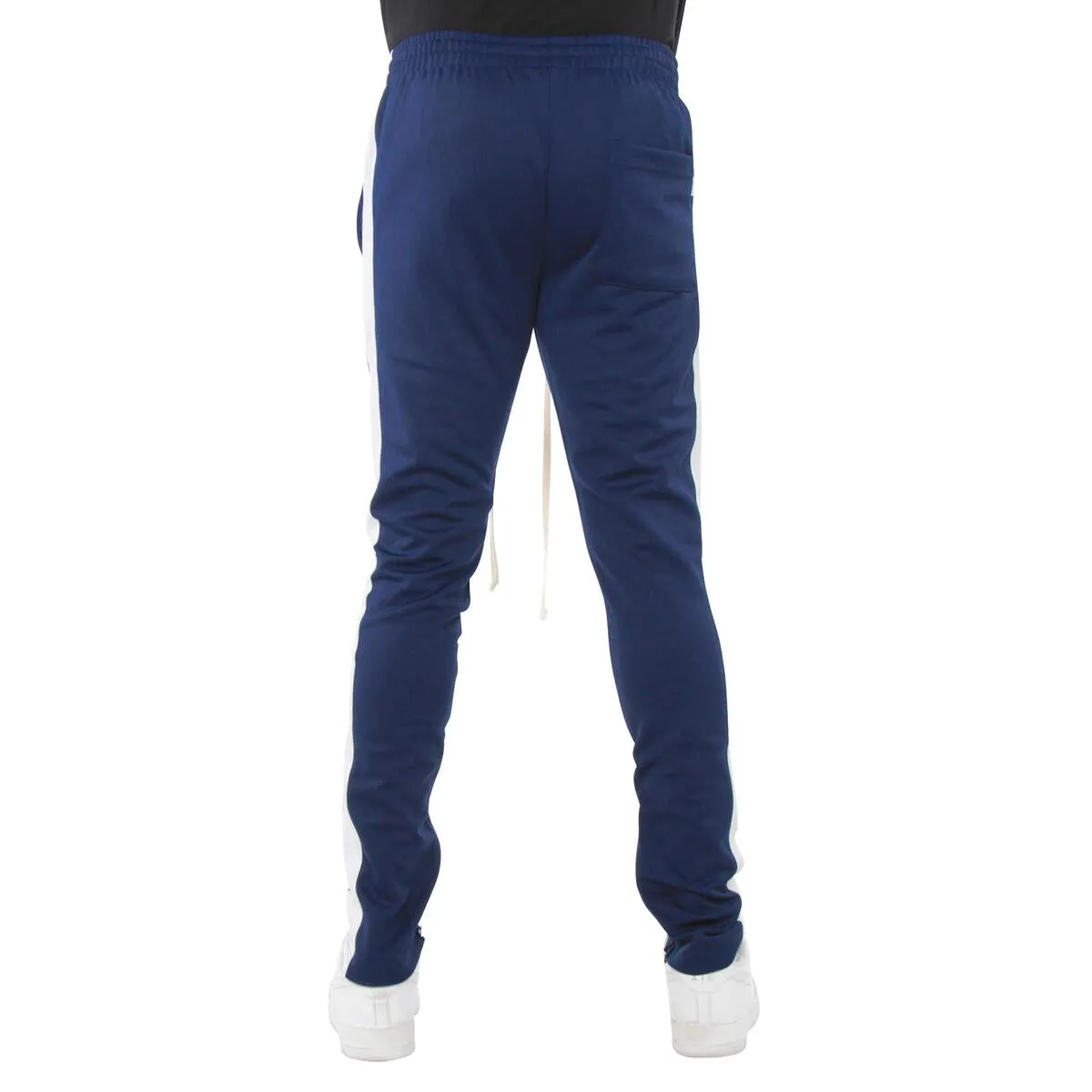 EPTM Navy Track Pants w/White Stripe
