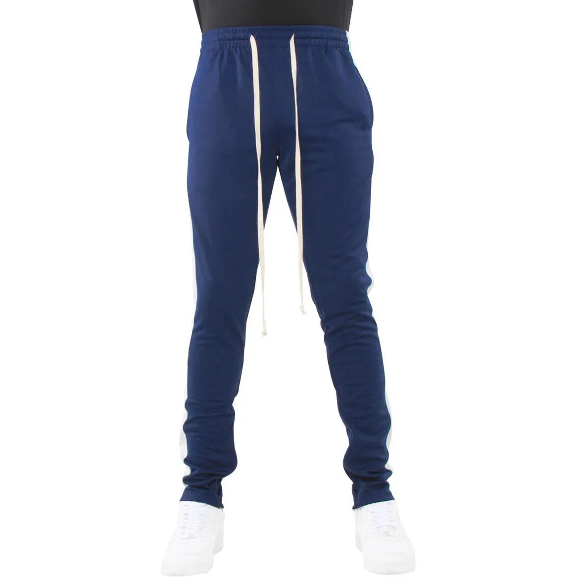 EPTM Navy Track Pants w/White Stripe