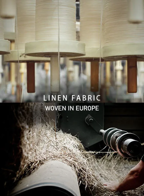 European White Linen Western Style Shirt