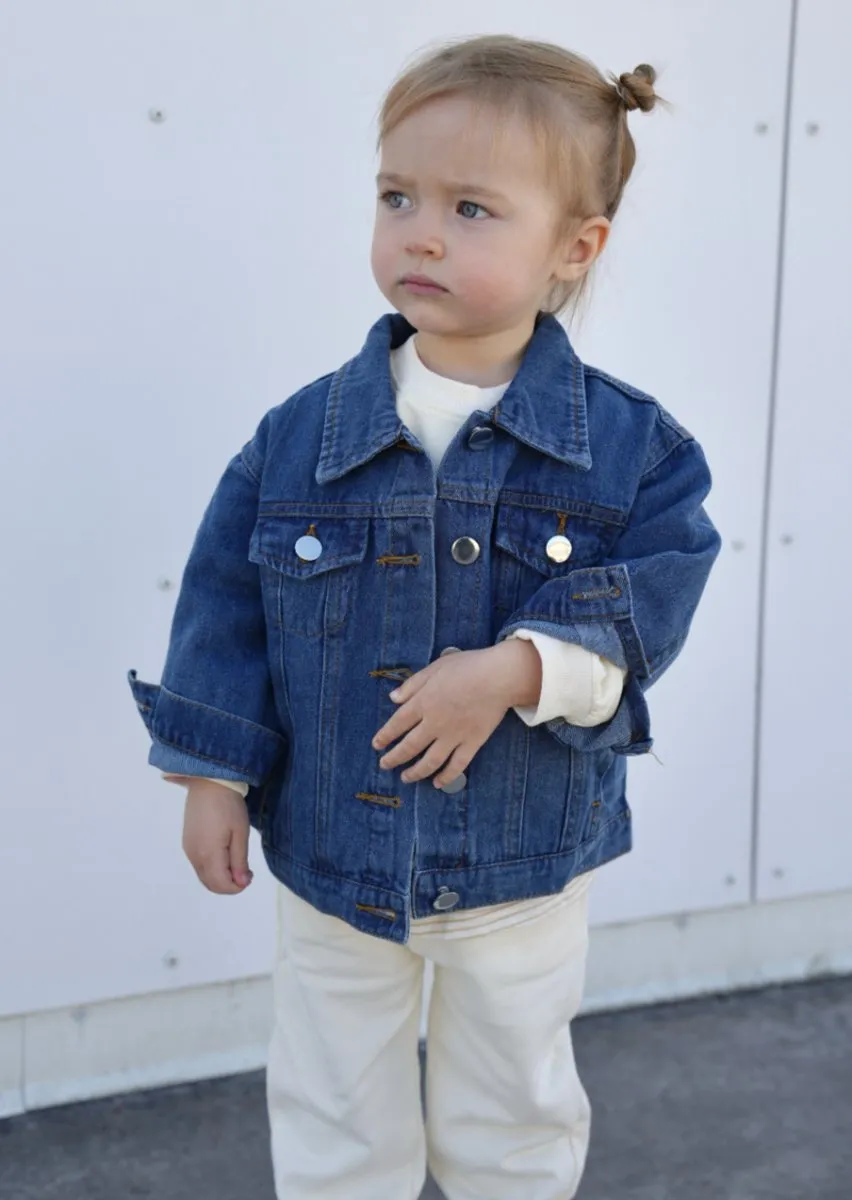 Fashion Kid Denim Jacket - Spring/Autumn