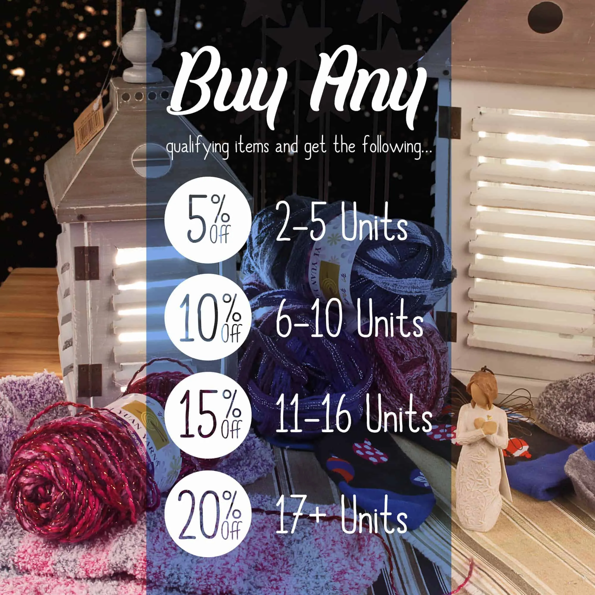 Fishnet Frilly Yarn