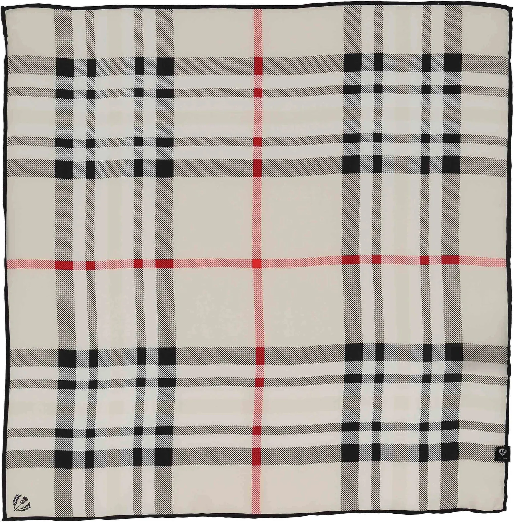 Fraas Plaid Silk Neckie
