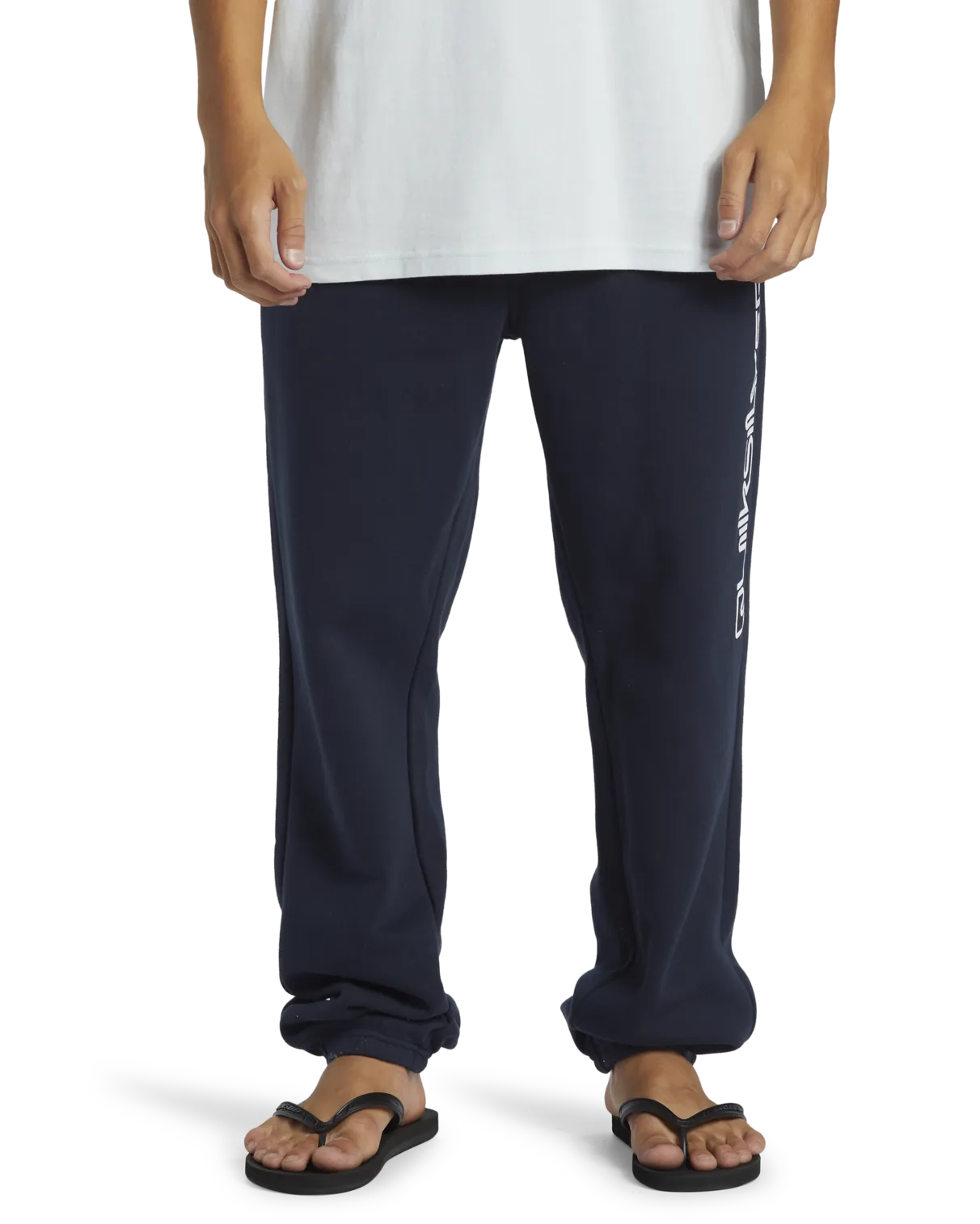 Graphic Joggers in Dark Navy