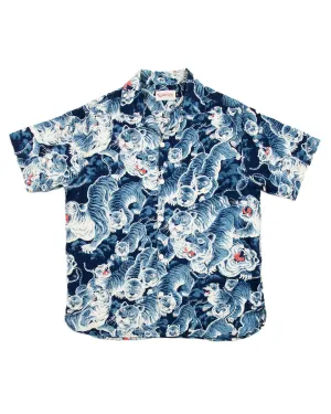 Hawaiian Shirt - Ice Tiger