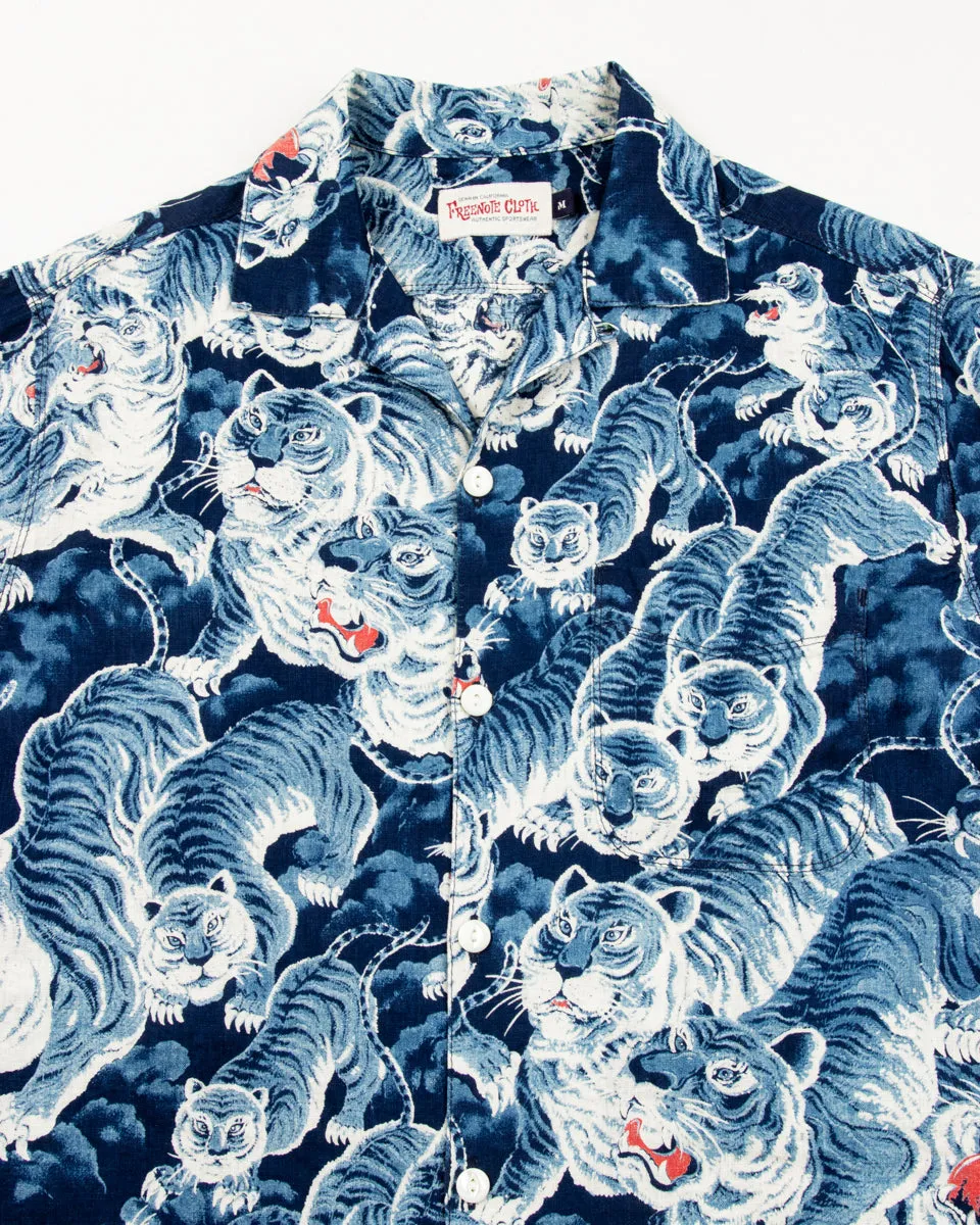 Hawaiian Shirt - Ice Tiger