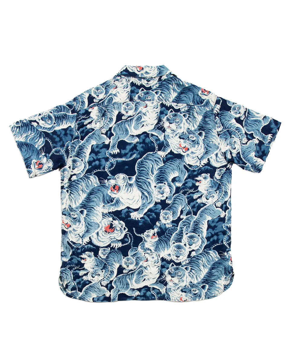 Hawaiian Shirt - Ice Tiger