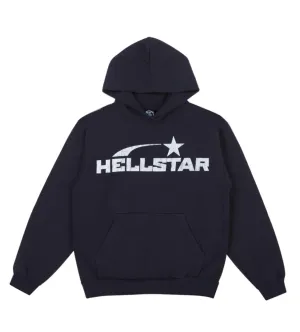 Hellstar Studios Basic Logo Hoodie Faded Black