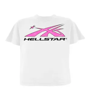 Hellstar Studios Sport Logo White Tee