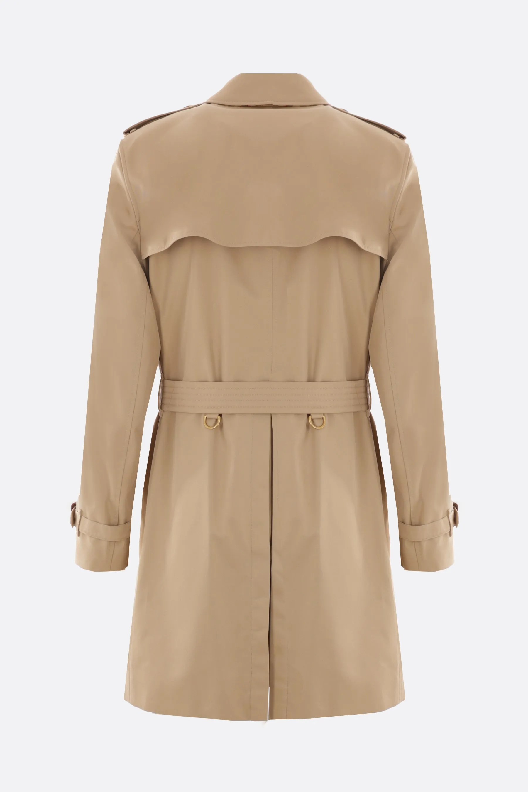 Heritage Check Gabardine Trench Coat