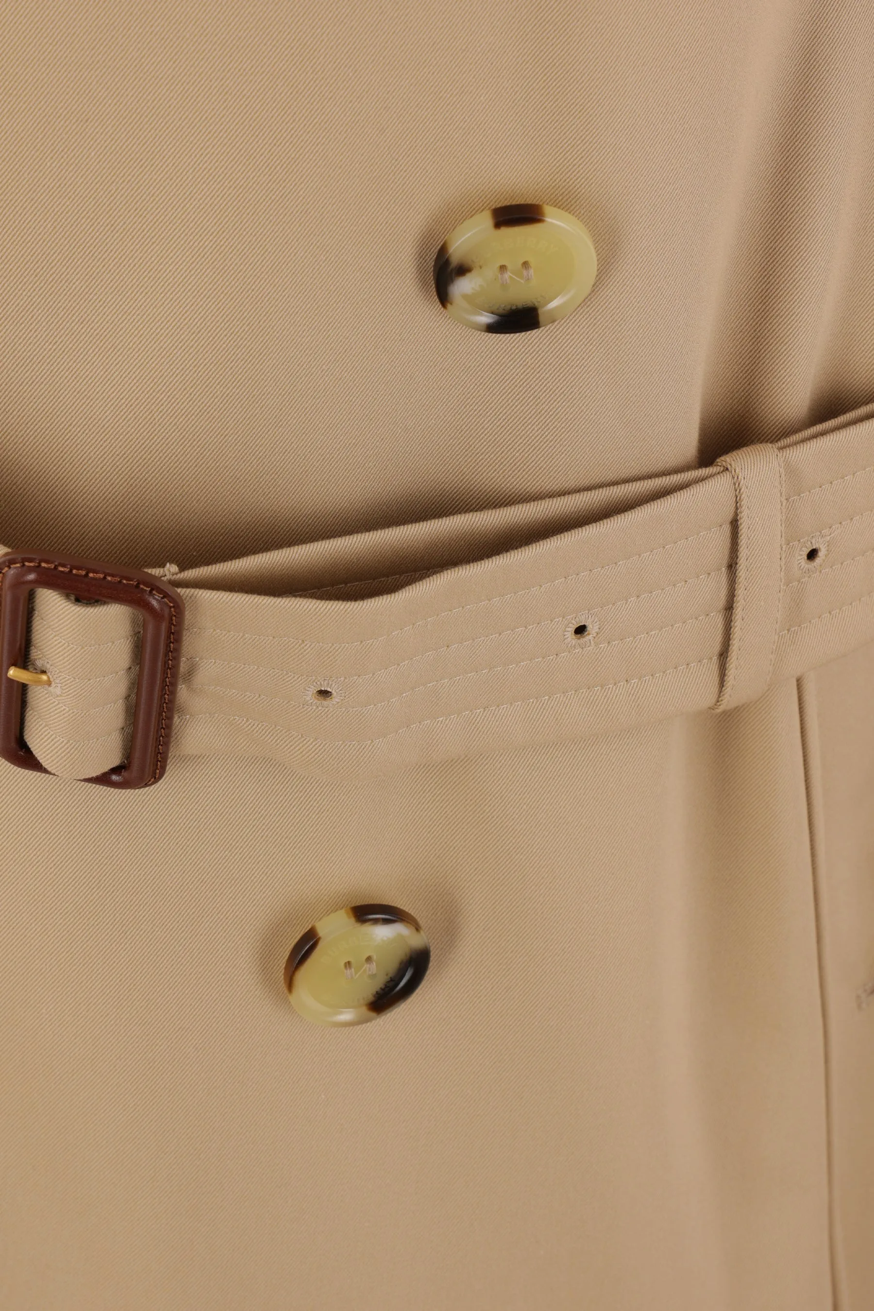 Heritage Check Gabardine Trench Coat