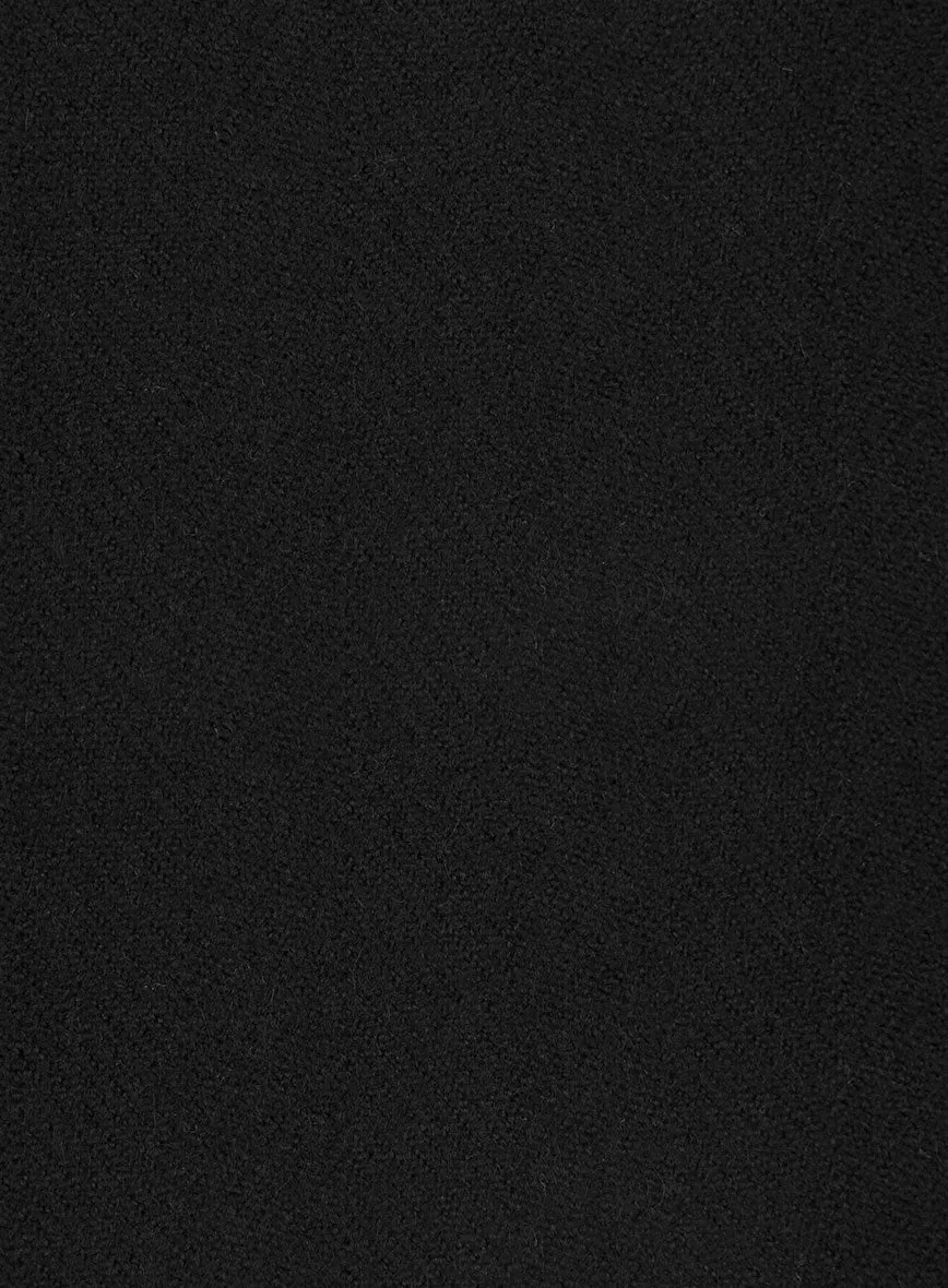 Highlander Heavy Black Herringbone Tweed Pants