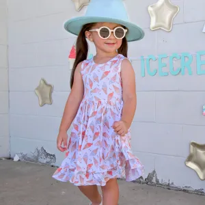 ICE CREAM DREAMZZZ DREAM RUFFLE DRESS