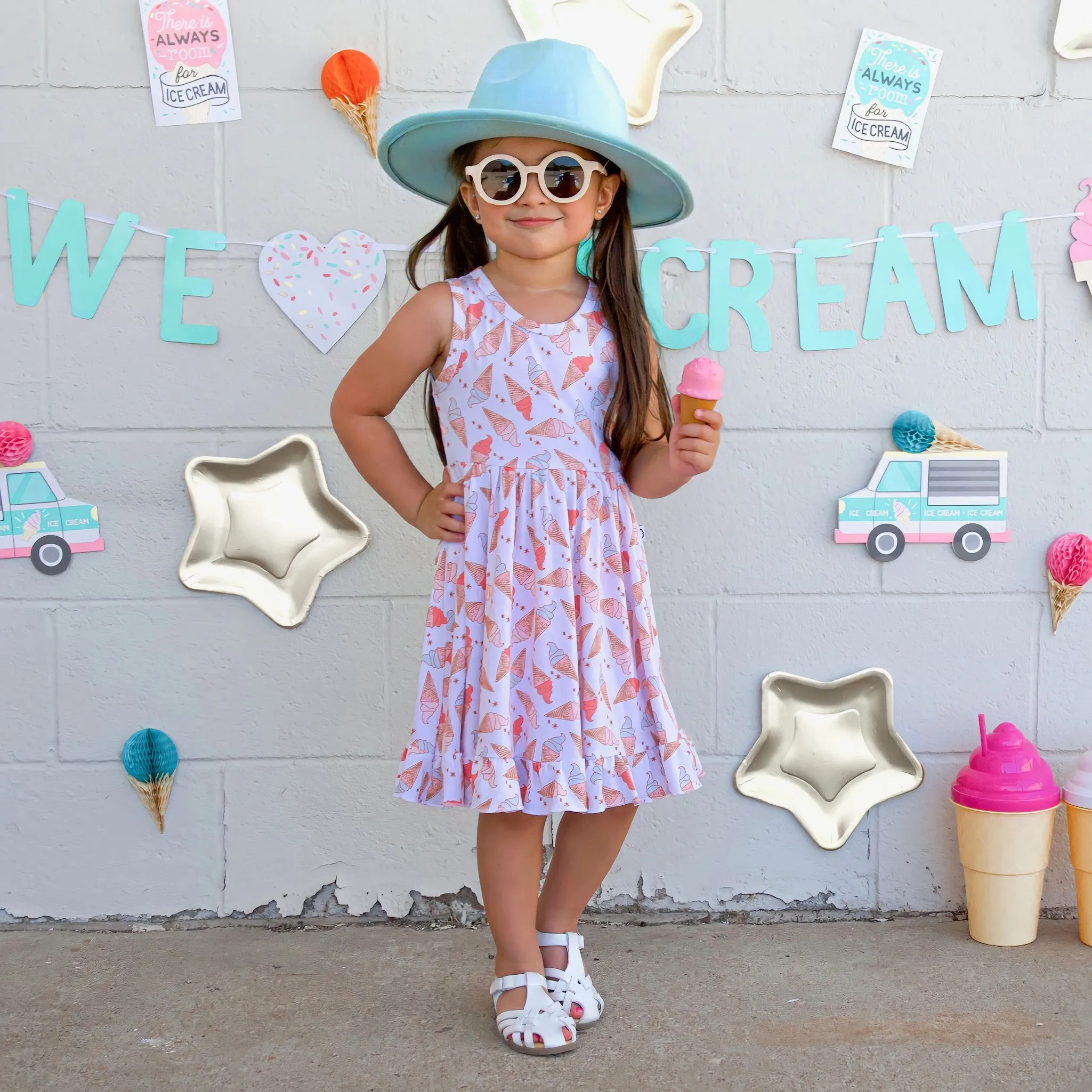ICE CREAM DREAMZZZ DREAM RUFFLE DRESS