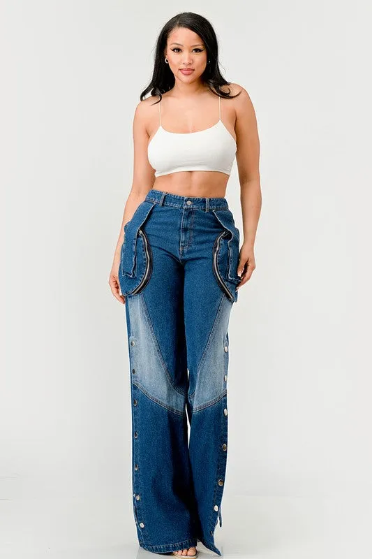 Indigo Denim Pants
