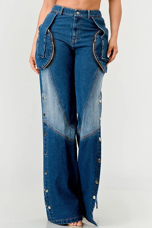 Indigo Denim Pants