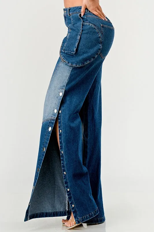 Indigo Denim Pants