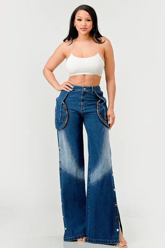 Indigo Denim Pants