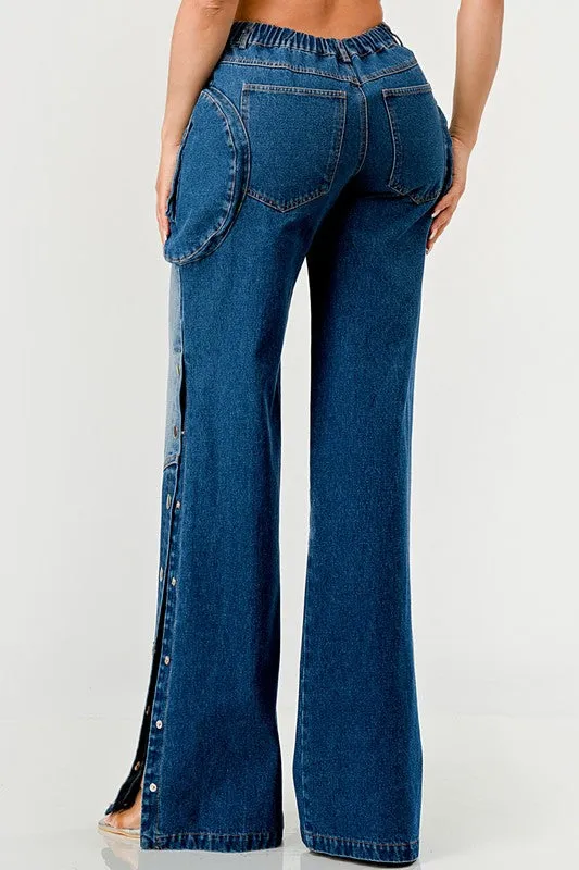 Indigo Denim Pants