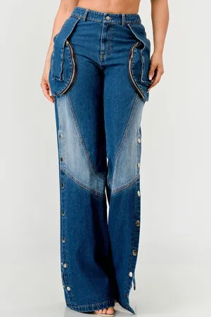 Indigo Denim Pants