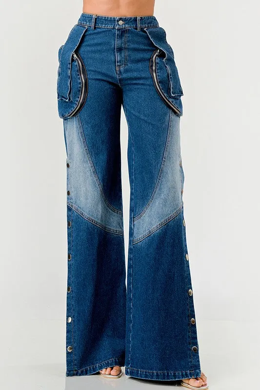 Indigo Denim Pants