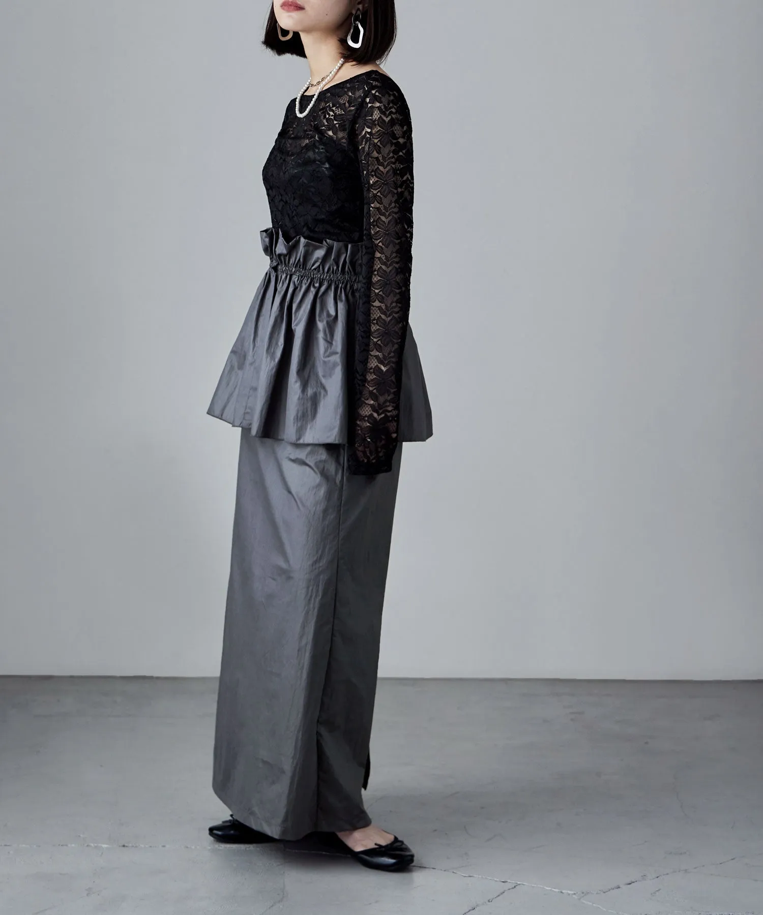 Lace back open tops
