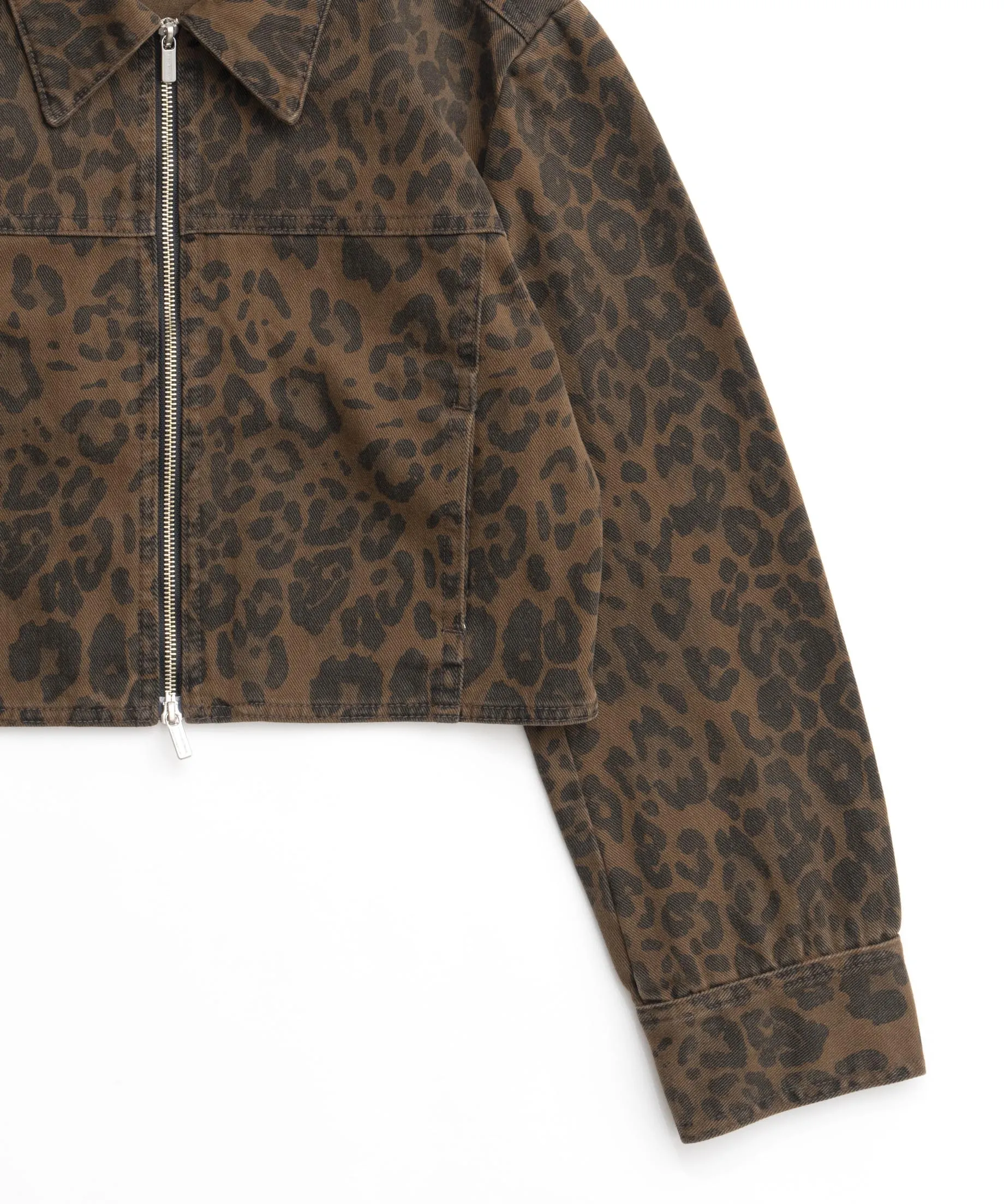 Leopard Compact Silhouette Jacket