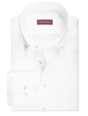 Linen Buttondown Shirt White